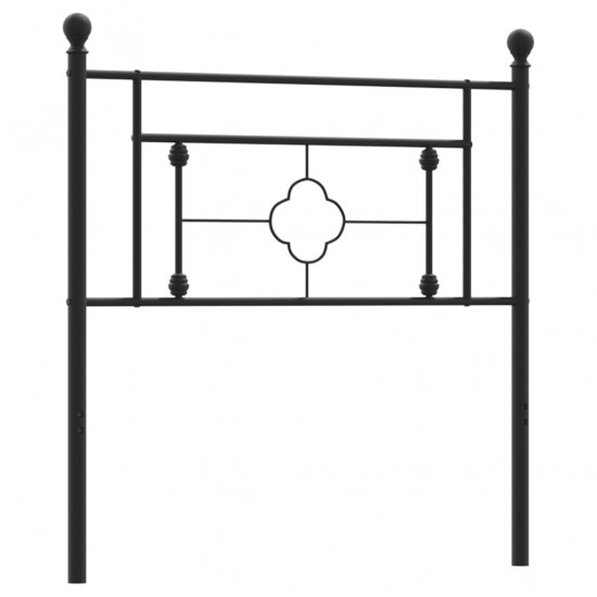 Metalinis galvūgalis, juodos spalvos, 90cm