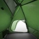 Dvivietė stovyklavimo palapinė, žalia, 254x135x112cm