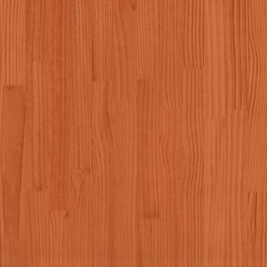 Sodo lovelis, vaško rudas, 150x50x50cm, pušies medienos masyvas