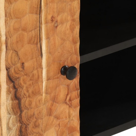 Televizoriaus spintelė, 80x33x46cm, akacijos medienos masyvas