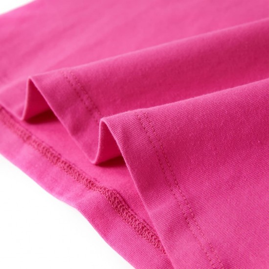 Vaikiški marškinėliai, tamsiai rožinės spalvos, 116 dydžio