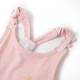 Vaikiški marškinėliai be rankovių, šviesiai rožiniai, 104 dydžio