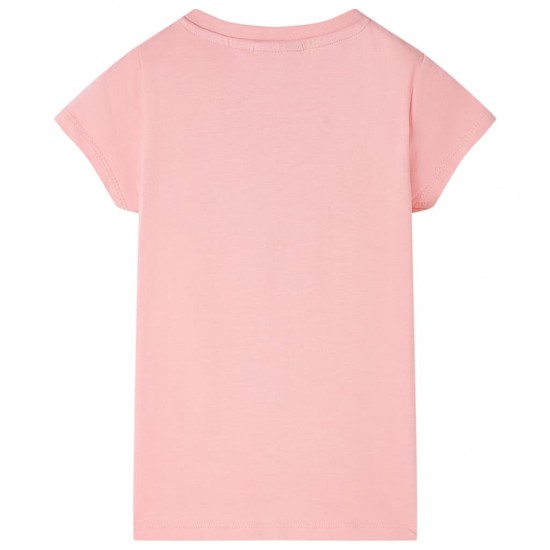 Vaikiški marškinėliai, rožinės spalvos, 116 dydžio