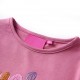 Vaikiški marškinėliai ilgomis rankovėmis, avietinės spalvos, 116