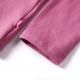 Vaikiški marškinėliai ilgomis rankovėmis, avietinės spalvos, 116