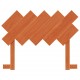 Galvūgalis, vaško rudos spalvos, 100cm, pušies medienos masyvas