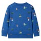 Vaikiškas sportinis megztinis, mėlynos spalvos mišinys, 116 dydžio