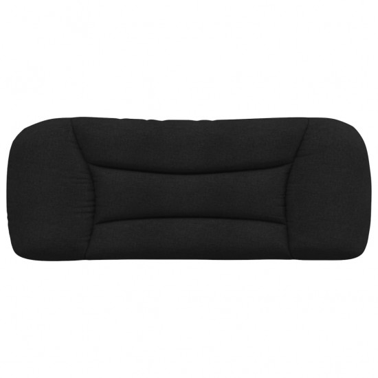 Galvūgalio pagalvėlė, juodos spalvos, 100 cm, audinys
