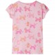 Vaikiška pižama trumpomis rankovėmis, šviesiai rožinė, 140 dydžio