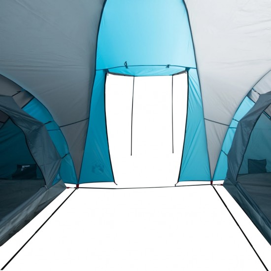 Šešiavietė stovyklavimo palapinė, mėlyna, 576x238x193cm