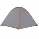 Šešiavietė stovyklavimo palapinė, pilka/oranžinė, 348x340x190cm