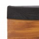 Sodo lovelis, 25x25x25cm, akacijos medienos masyvas