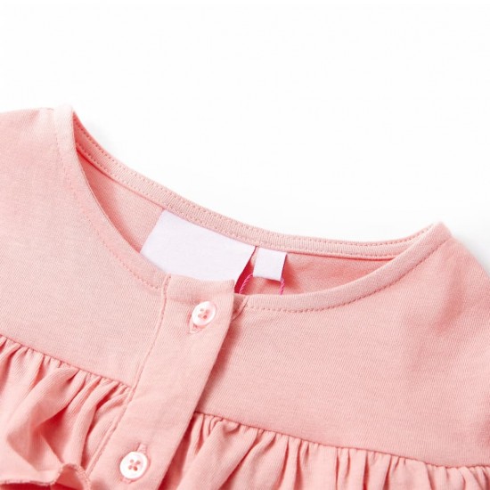 Vaikiški marškinėliai, vidutinio intensyvumo rožinis, 140 dydžio