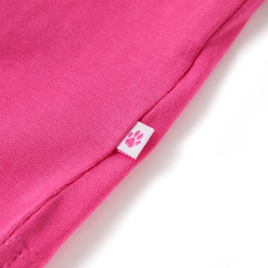 Vaikiški marškinėliai, tamsiai rožinės spalvos, 140 dydžio