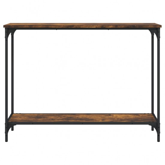 Konsolinis staliukas, dūminis, 101x30,5x75cm, apdirbta mediena