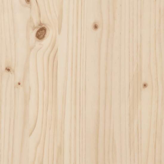 Šoninis sodo staliukas, 40x38x28,5cm, pušies medienos masyvas