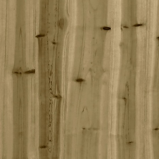 Sodo lovelis, 31x31x31cm, impregnuota pušies mediena