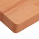 Stalviršis, 50x50x4cm, bukmedžio medienos masyvas, kvadratinis