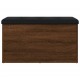 Suoliukas-daiktadėžė, rudas, 82x42x45cm, apdirbta mediena