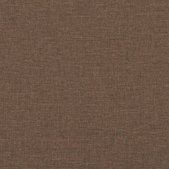 Trivietė sofa, rudos spalvos, 180cm, audinys