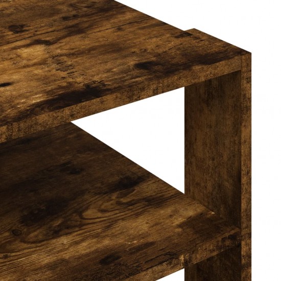 Kavos staliukas, dūminio ąžuolo, 59,5x59,5x40cm, mediena