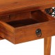 Rašomasis stalas su stalčiumi, 110x50x76cm, akacijos masyvas