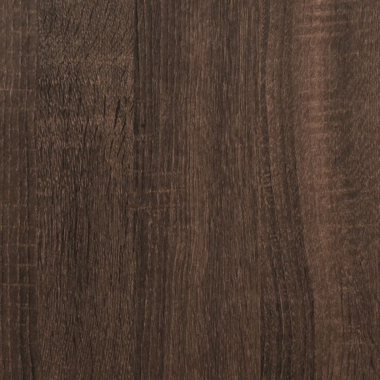 Drabužių spinta su stalčiais, ruda, 100x40x180cm, mediena