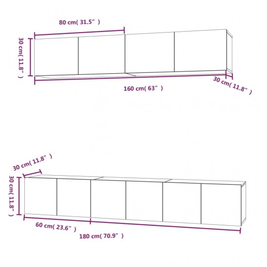 Sieninis lovelis, 3 aukštų, pilkas, 60x18,5x110cm, pušis