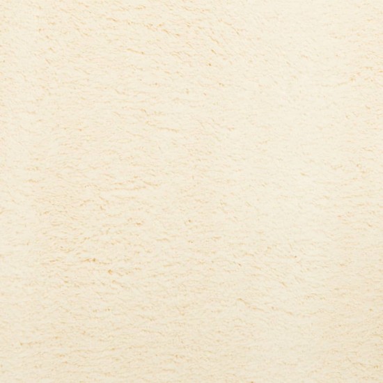 Kilimas HUARTE, kreminės spalvos, 160x160 cm, trumpi šereliai