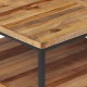 Kavos staliukas, 90x50x39cm, perdirbta tikmedžio mediena