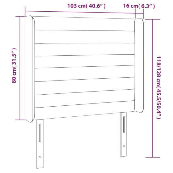 Monitoriaus stovas, juodas, 100x20x8cm, stiklas ir metalas