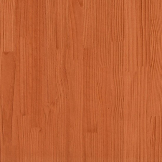 Lova, vaško rudos spalvos, 80x200cm, pušies medienos masyvas