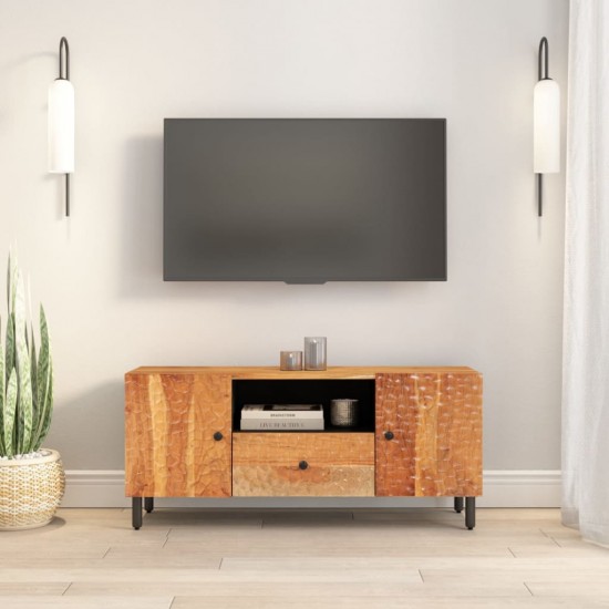 Televizoriaus spintelė, 105x33x46cm, akacijos medienos masyvas
