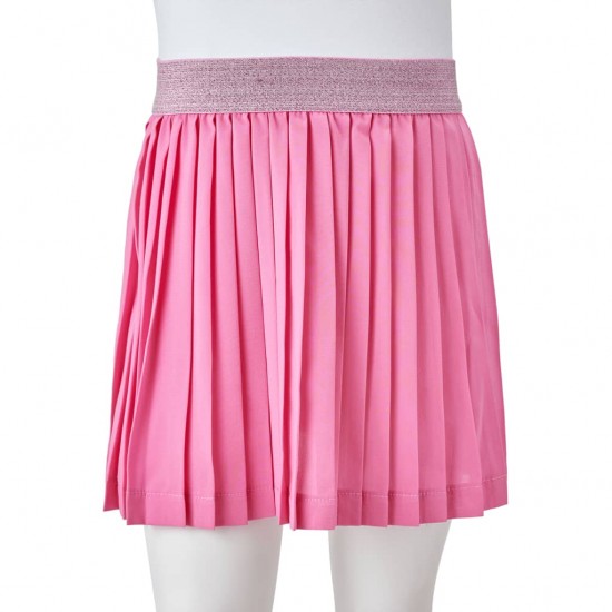 Vaikiškas klostuotas sijonas, rožinės spalvos, 104 dydžio
