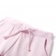 Vaikiškos sportinės kelnės, šviesiai rožinės spalvos, 128 dydžio