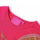 Vaikiški marškinėliai ilgomis rankovėmis, ryškiai rožiniai, 128 dydžio