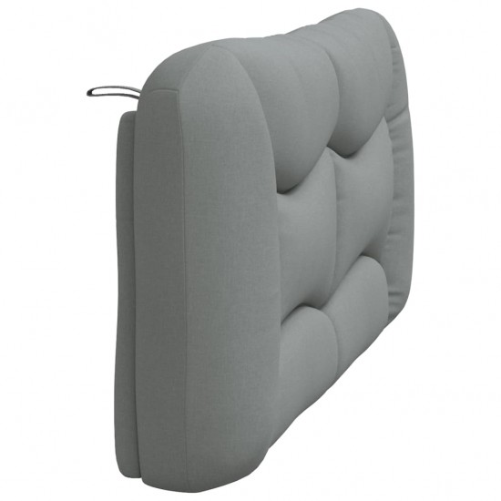 Galvūgalio pagalvėlė, šviesiai pilkos spalvos, 160cm, audinys