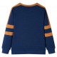 Vaikiškas sportinis megztinis, mėlynos indigo spalvos, 92 dydžio
