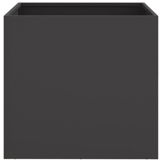 Lovelis, juodos spalvos, 42x40x39cm, šaltai valcuotas plienas