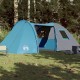 Šešiavietė stovyklavimo palapinė, mėlyna, 466x342x200cm