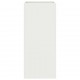 Lovelis, baltos spalvos, 32x27,5x75cm, šaltai valcuotas plienas