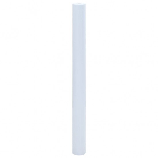 Langų plėvelė, skaidri balta, 60x1000cm, PVC, statinė, matinė