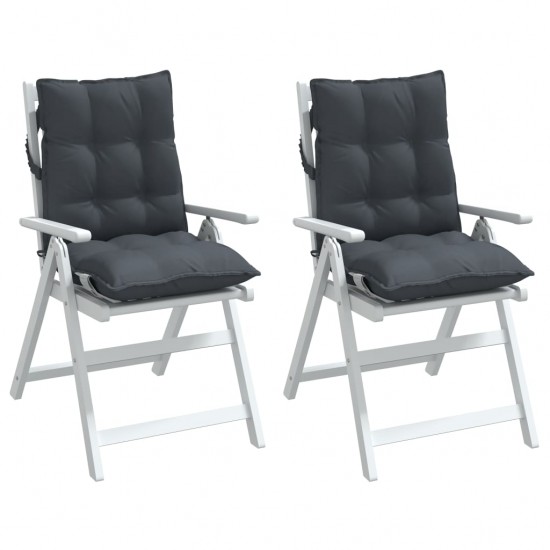 Kėdės pagalvėlės, 2vnt., antracito, oksfordo audinys