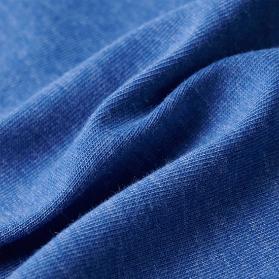 Vaikiški marškinėliai be rankovių, mėlynos spalvos mišinys, 116 dydžio