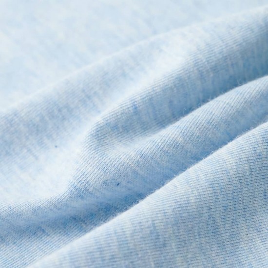 Vaikiški marškinėliai be rankovių, mėlynos spalvos mišinys, 140 dydžio