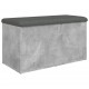 Suoliukas-daiktadėžė, betono, 82x42x45cm, apdirbta mediena