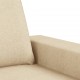 Dvivietė sofa, kreminės spalvos, 140cm, audinys