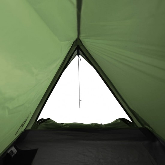 Dvivietė stovyklavimo palapinė, žalia, 200x120x88/62cm