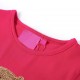 Vaikiški marškinėliai ilgomis rankovėmis, ryškiai rožiniai, 104 dydžio