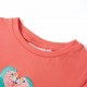 Vaikiški marškinėliai, koralinės spalvos, 140 dydžio